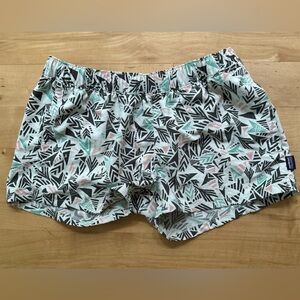 Patagonia Barley Baggie Shorts Geo Print